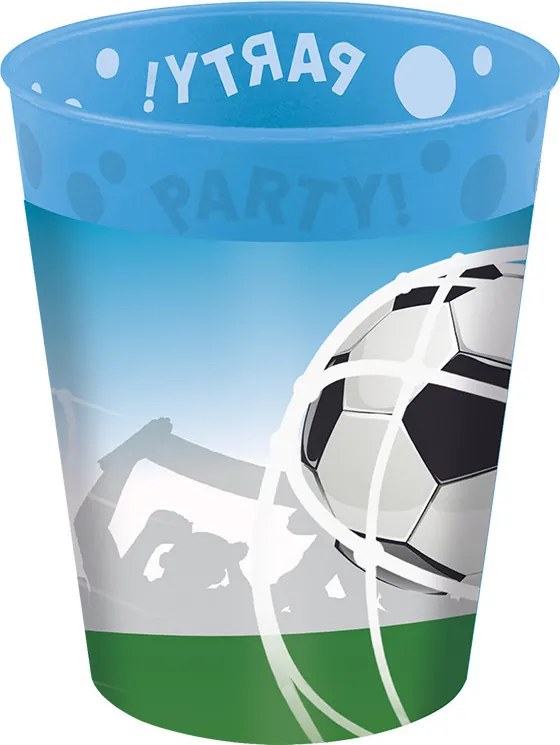 Focis Soccer Fans micro prémium műanyag pohár szett 4 db-os 250 ml