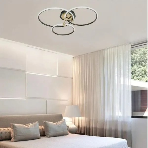 LED Dimmelhető mennyezeti lámpa LED/64W/230V 3000-6500K + távirányítás