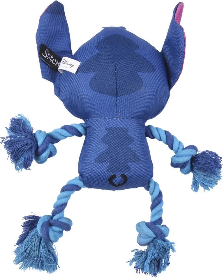 Disney Lilo és Stitch, A csillagkutya Alien sípoló kötél kutyajáték 26 cm