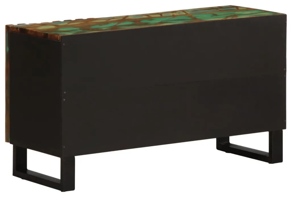 tömör akácfa TV-szekrény 80 x 34 x 46 cm
