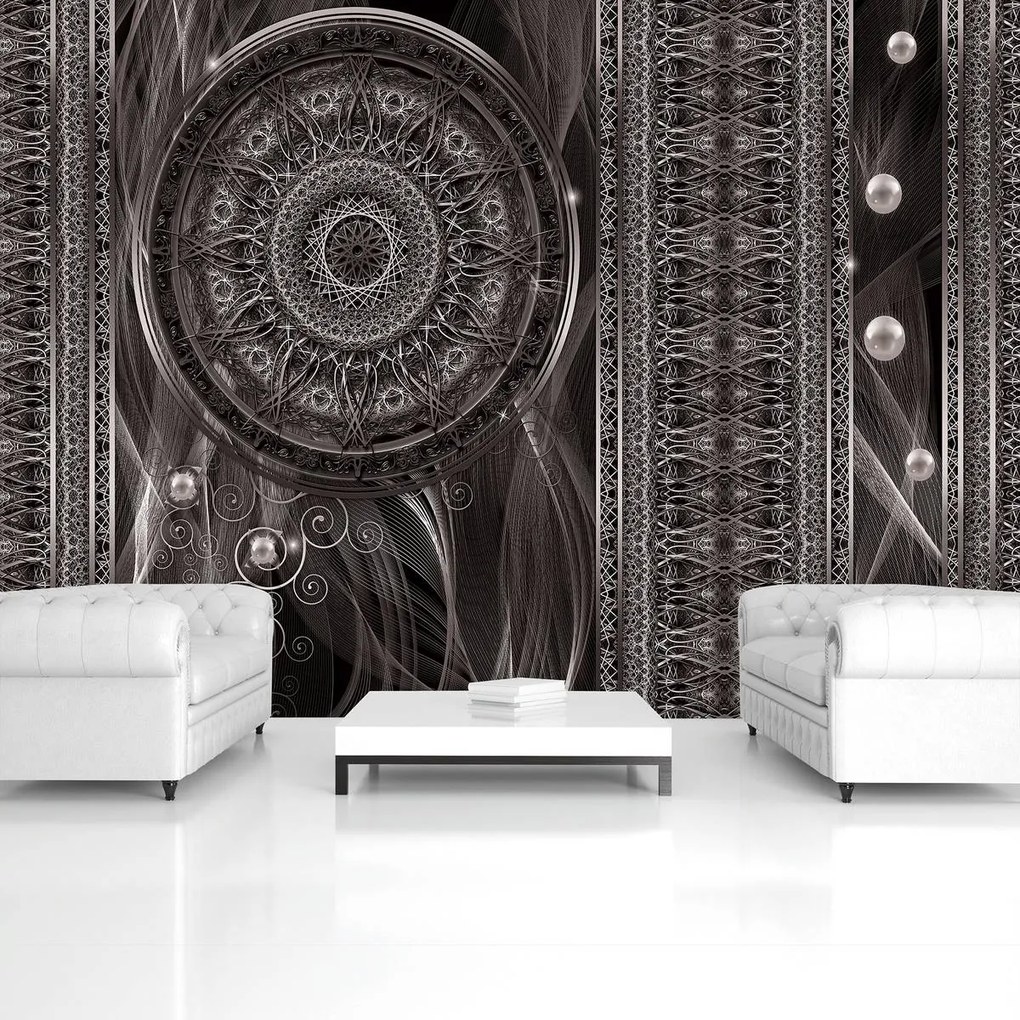 Fotótapéta - Fekete-fehér álmok absztrakciója (152,5x104 cm)