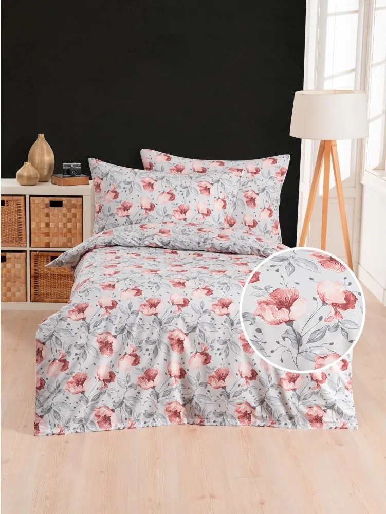 EMI Karin pamut ágyneműhuzat, A standard egyszemélyes ágy szett tartalma: 1x 140x200 + 1x 70x90