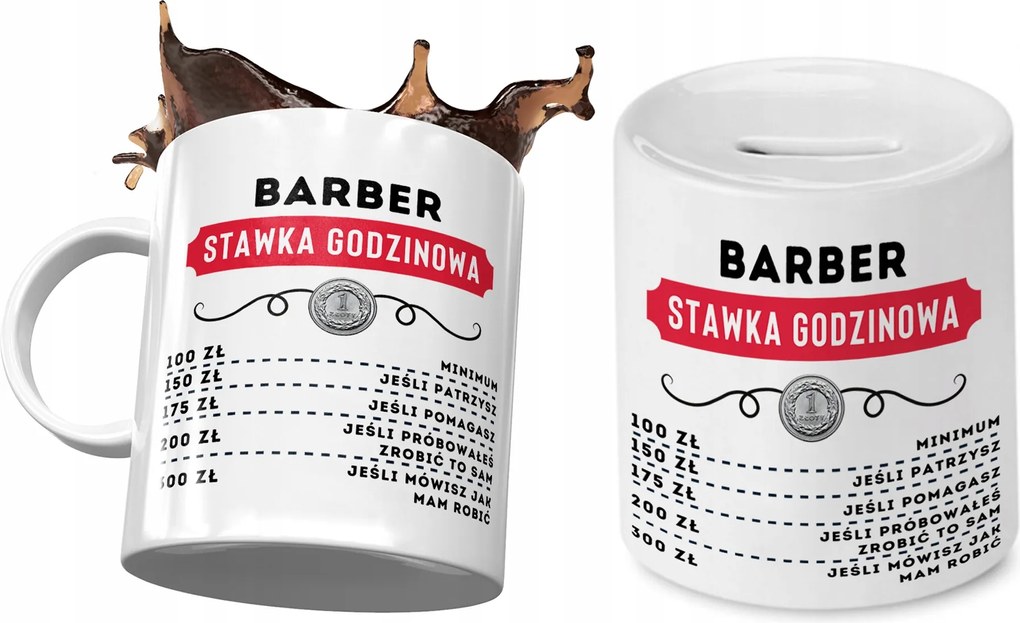 Barbera Bögre Ajándék persely szett fényképes nyomtatással