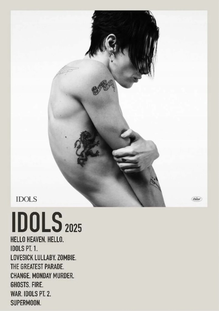 Yungblud Poszter A4 21x30 cm