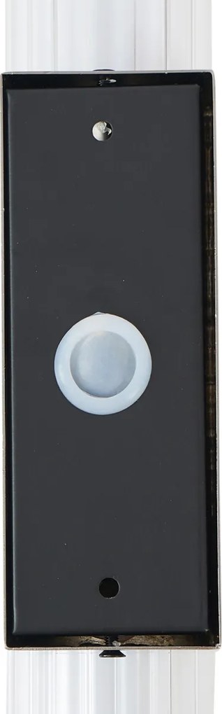 Retro fali lámpa gunmetal 40,4 cm LED-del IP44 - Coco