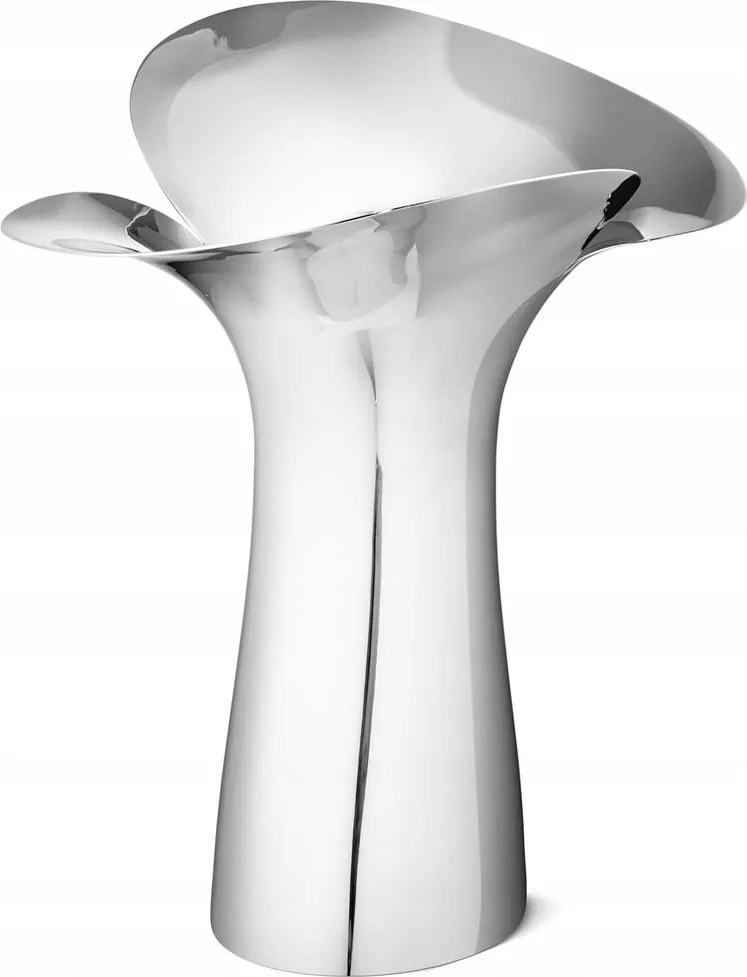 Georg Jensen Botanica Virágváza 33 cm Acél Polírozott