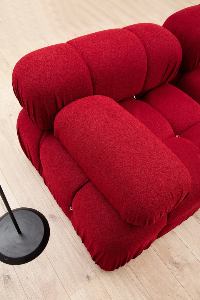 Sarokkanapé Bubble ( L1-O1-1R -Puf) - Red
