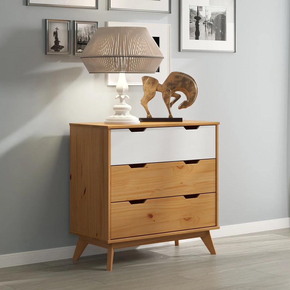 Casaria® Borneo komód - 80x40x79 cm