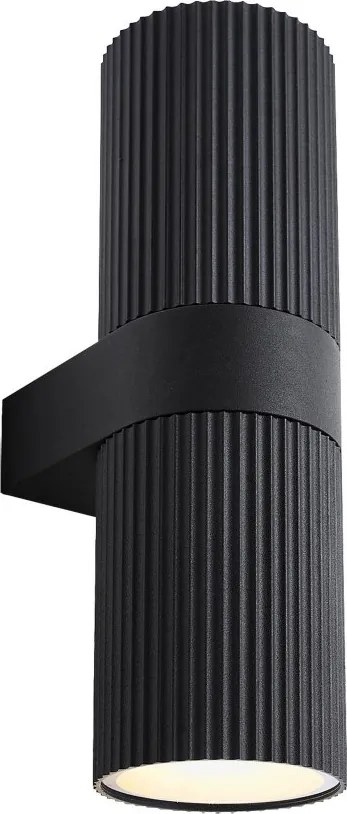 Nordlux modern kültéri fali lámpa kyklop fekete nor2618231003