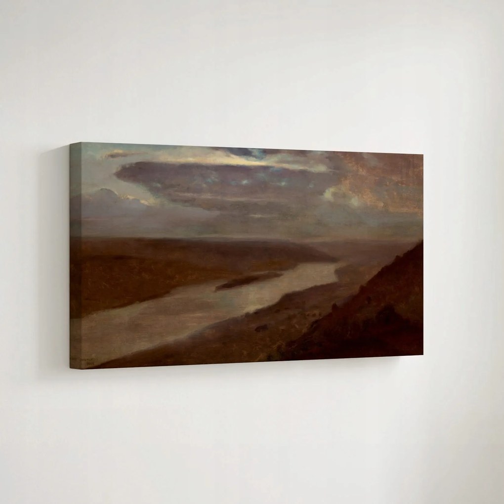 „Dnyeszter az éjszakában” vászonkép Csontváry Kosztka Tivadar 1906. 70x50cm