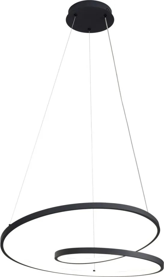 ITALUX PND-21692-M-BK REINA Modern Led Függesztett Lámpa Bézs, Fehér, Fekete LED IP20