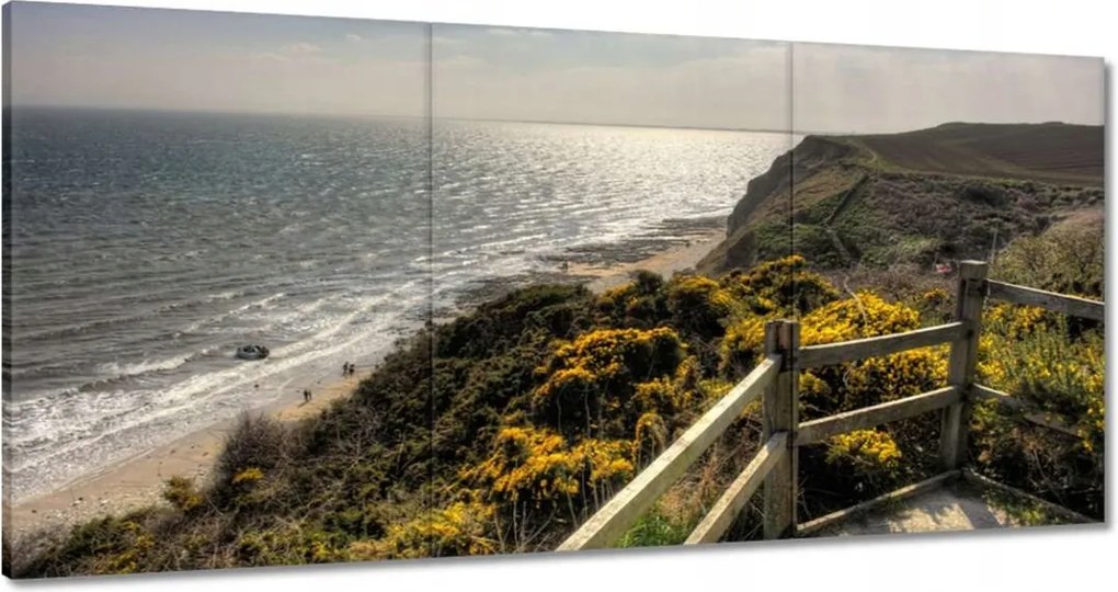 Festmények 180x90 Esti kép Balti-tenger Bałtyk