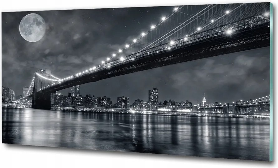 Fotó üvegkép Manhattan New York 125x50