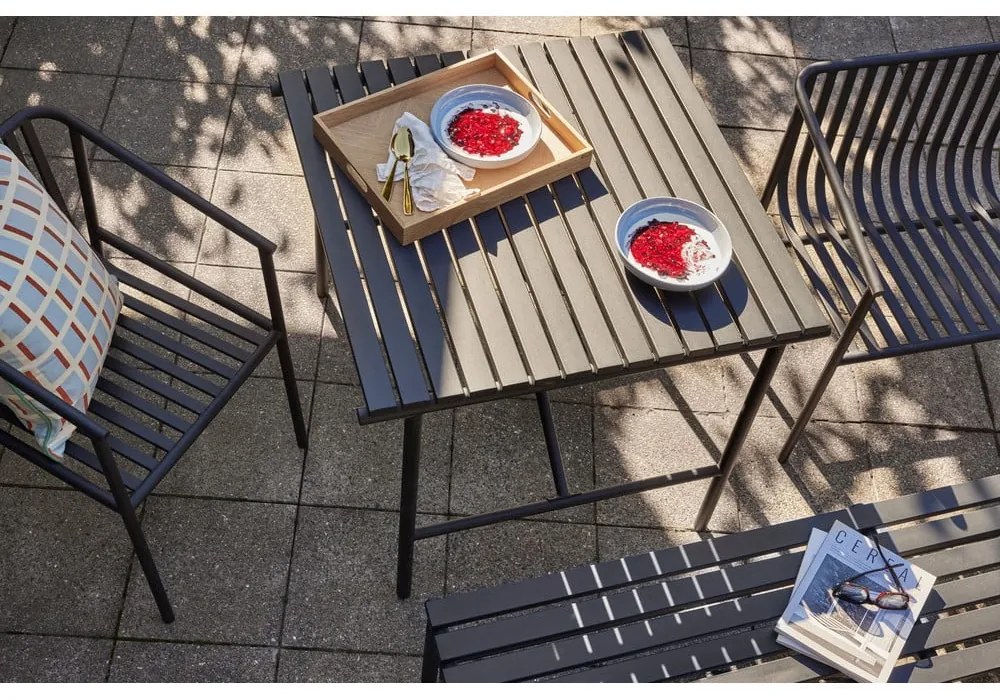 Fa szervírozó tálca 35x45 cm Structure – Hübsch