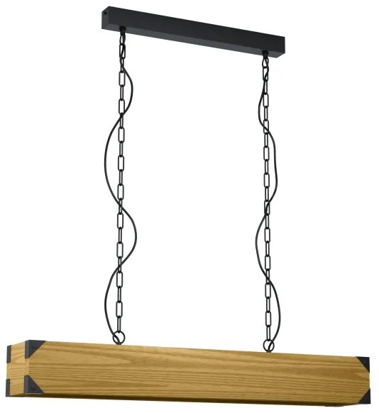 Eglo 43159 - Csillár láncon HARBOROUGH 4xE27/40W/230V