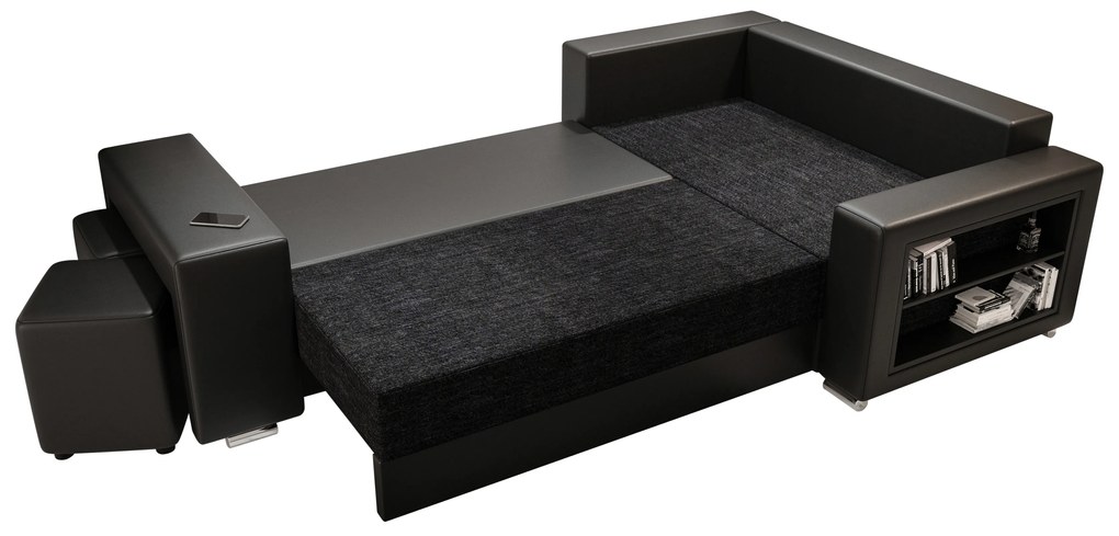 Sarok ülőgarnitúra Lush (szürke) (J). 1062067