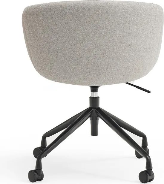 Világosszürke kárpitozott irodai szék Add – Teulat