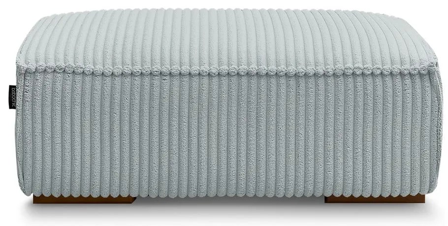 Világosszürke kordbársony lábtartó Chelsea – Bobochic Paris