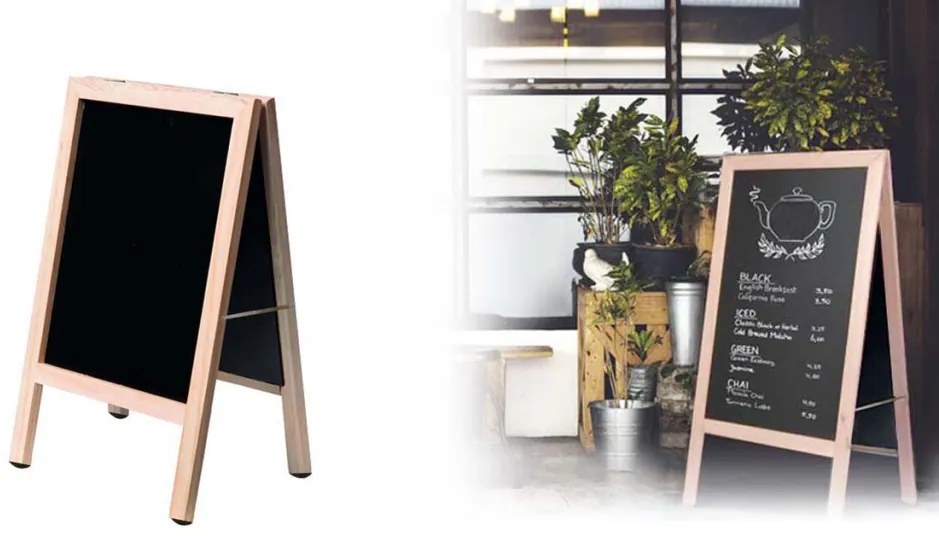 Kétoldalas megállító tábla 40*60cm