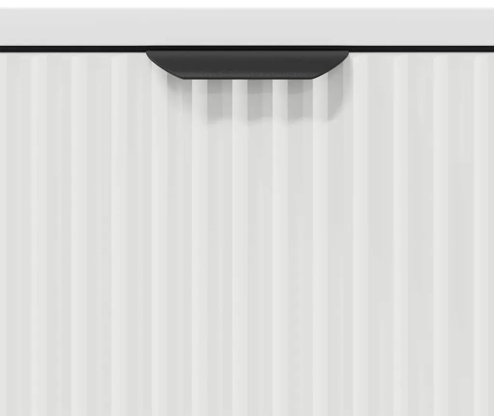 Széf fiókkal Fehér 89.5 x 33 x 82 cm Faanyag