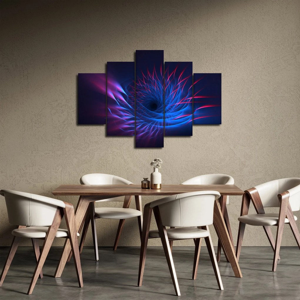 Kép - virág absztrakció (150x105 cm)