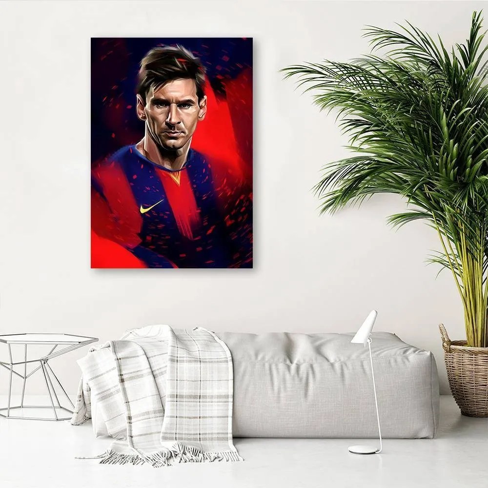 Gario Vászonkép Lionel Messi - Dmitry Belov Méret: 70 x 100 cm