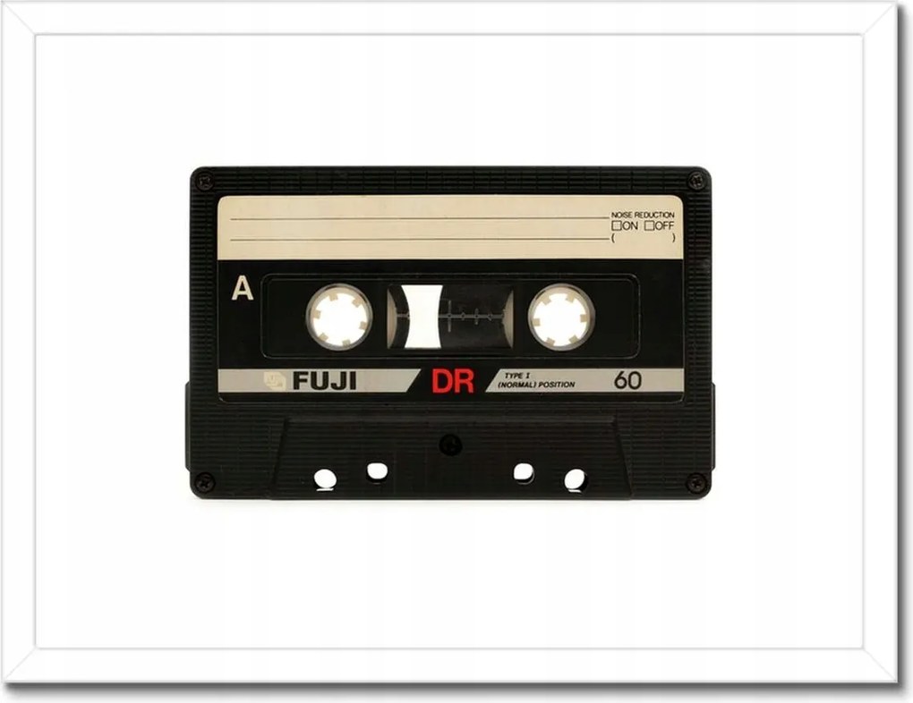 Poszterek keretben 40x30 Magnó kazetta