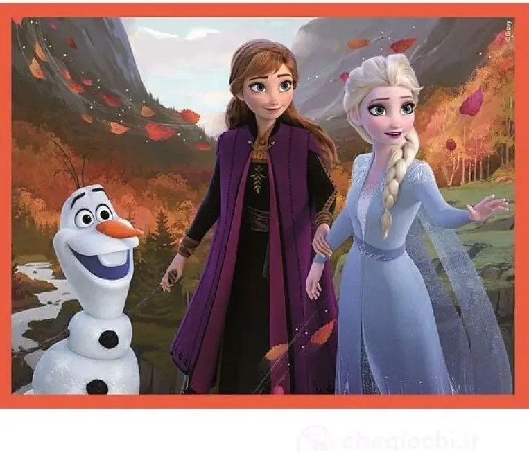 Disney Jégvarázs Bound mesekocka 12 db-os Clementoni