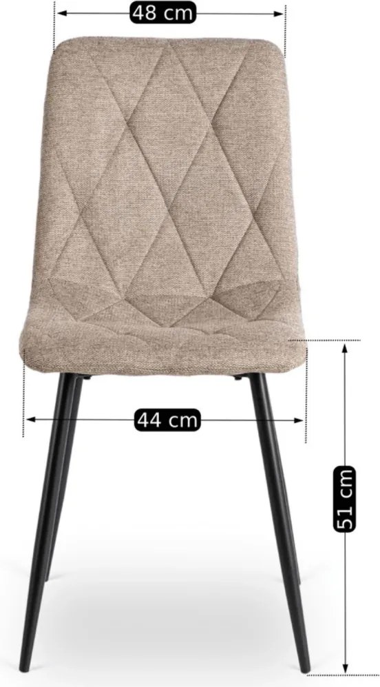 ROBIN 2 szék, bézs