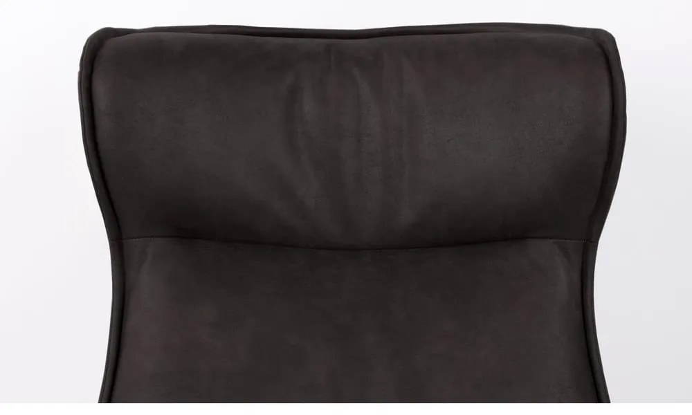 Sötétszürke forgó fotel John – White Label