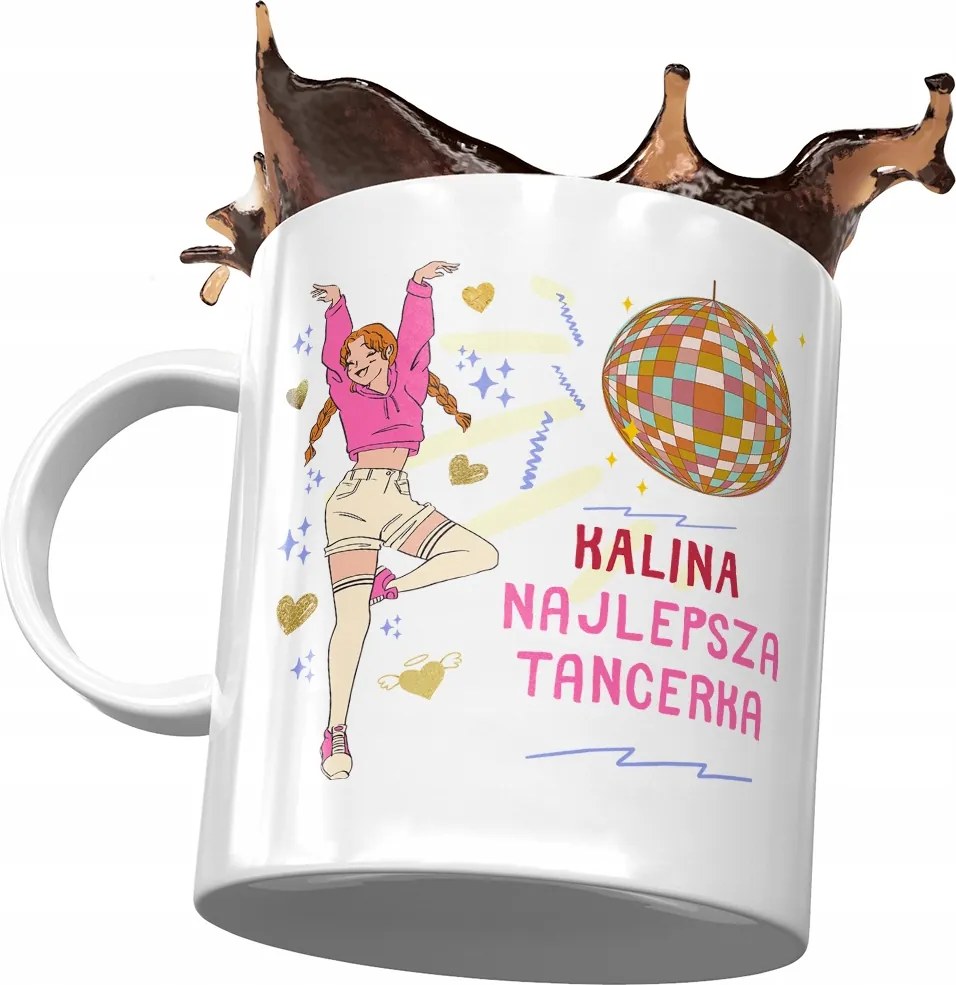 Kalina Születésnapi Bögre Névnapi Ajándék Nyomtatott Fotóval