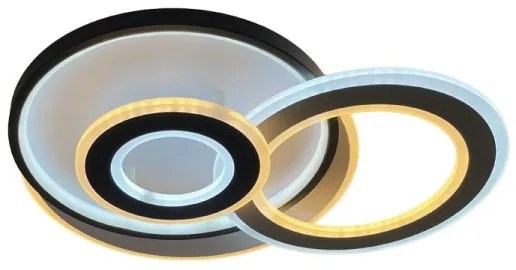 LED fényerőszabályozható mennyezeti lámpatest LED/95W/230V 3000-6500K + távirányító