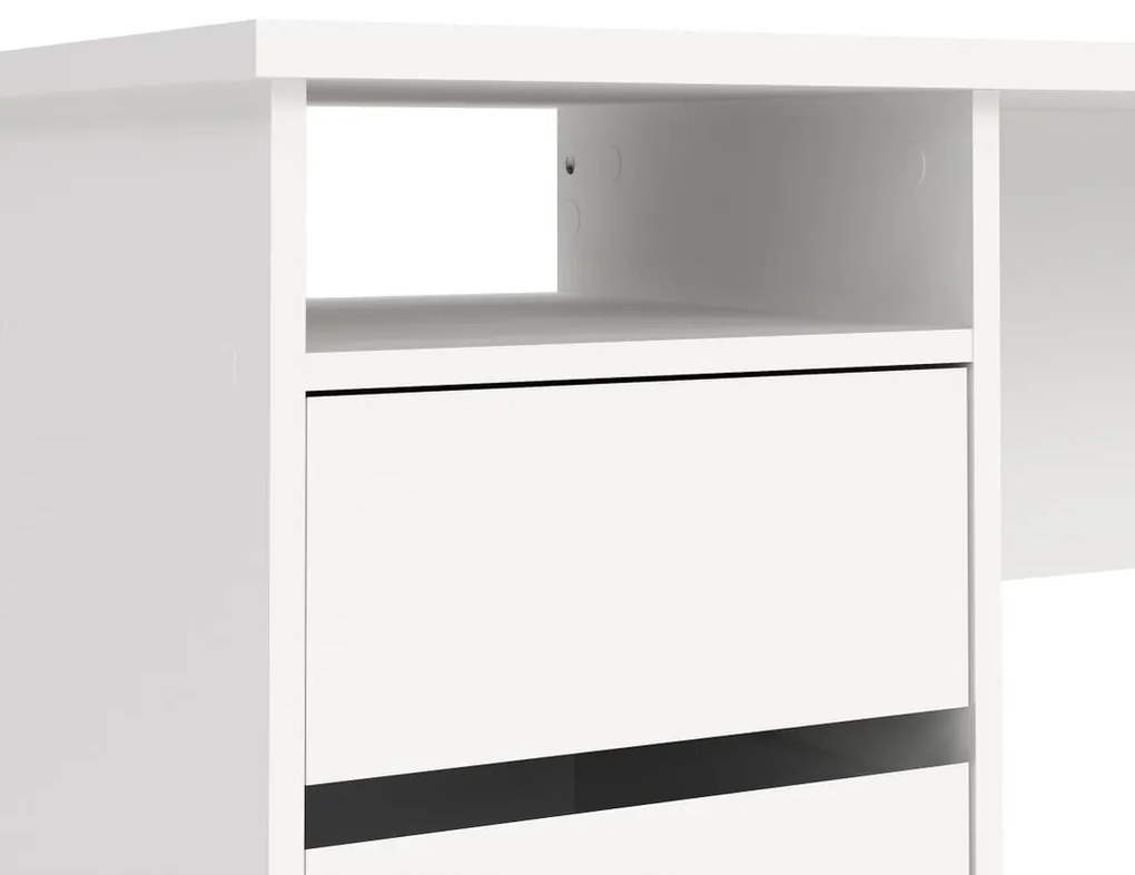 Felix VI íróasztal, fehér