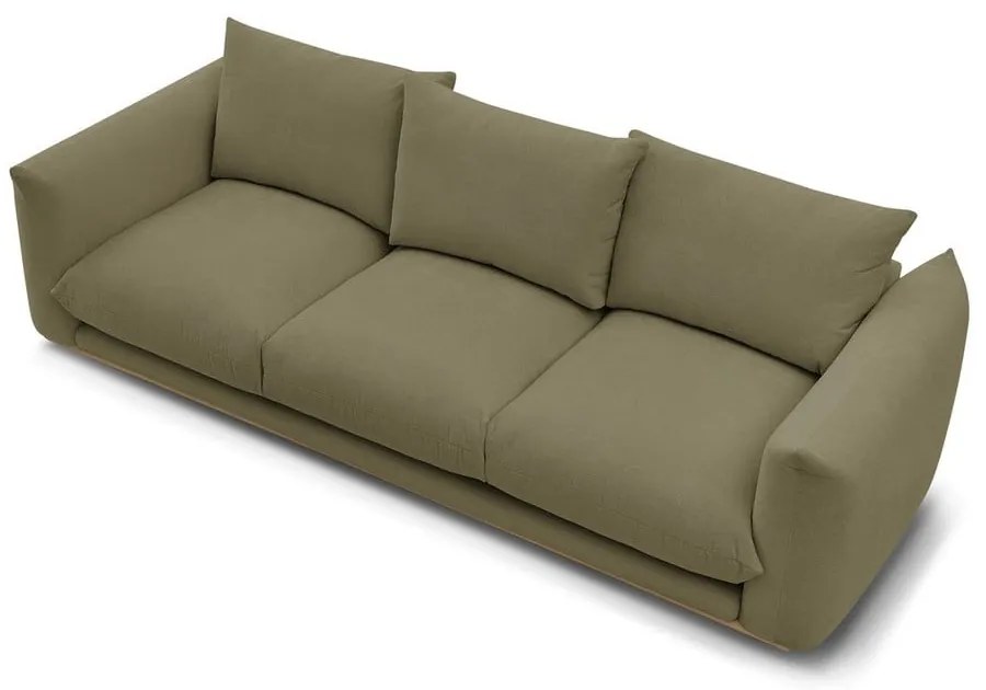 Világoszöld kanapé 265 cm Ernest – Bobochic Paris