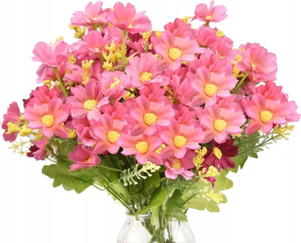 Művirág Dekoráció Csokor Rózsaszín Dekoráció