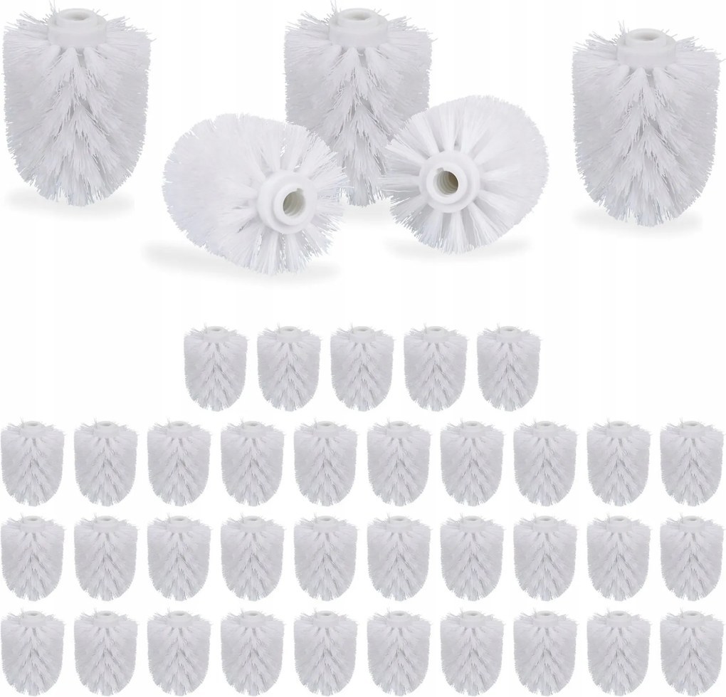 wc kefefejek relaxdays fehér