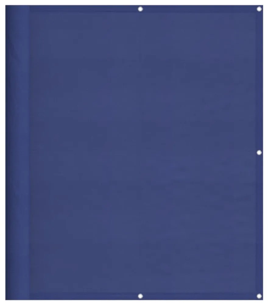 kék 100% oxford poliészter erkélyparaván 120 x 700 cm
