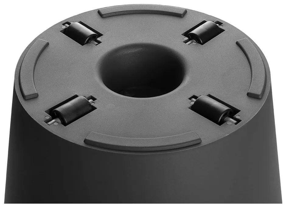 Metro Twist szürke-lila kaspó, ø 29,5 cm - Gardenico