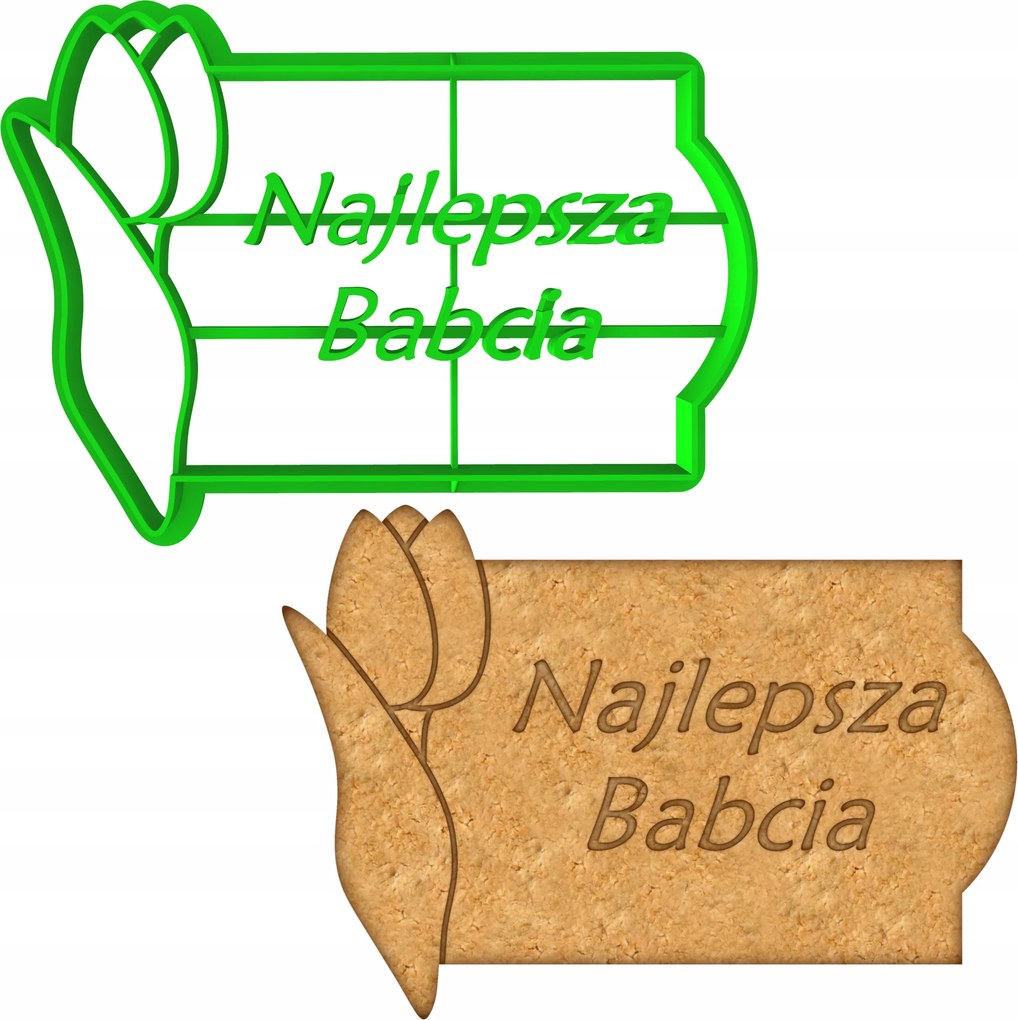 Forma Lyukasztó Nagymama És Nagypapa Napja Címke Tulipán Legjobb Nagymama