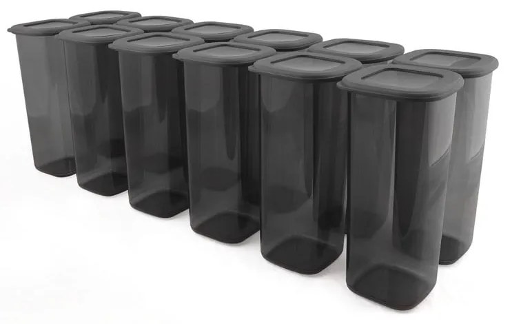 Élelmiszertartó doboz szett 12 db-os Fresco – Hermia