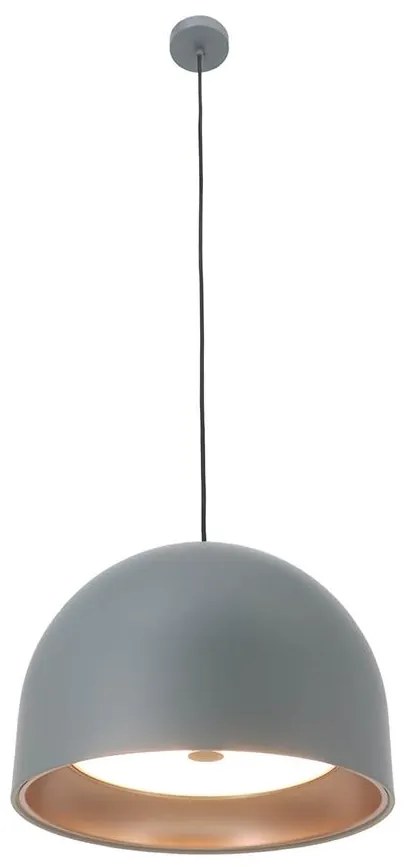 Klausen 113006 - Csillár zsinóron GRAVITY 3xE27/7W/230V szürke