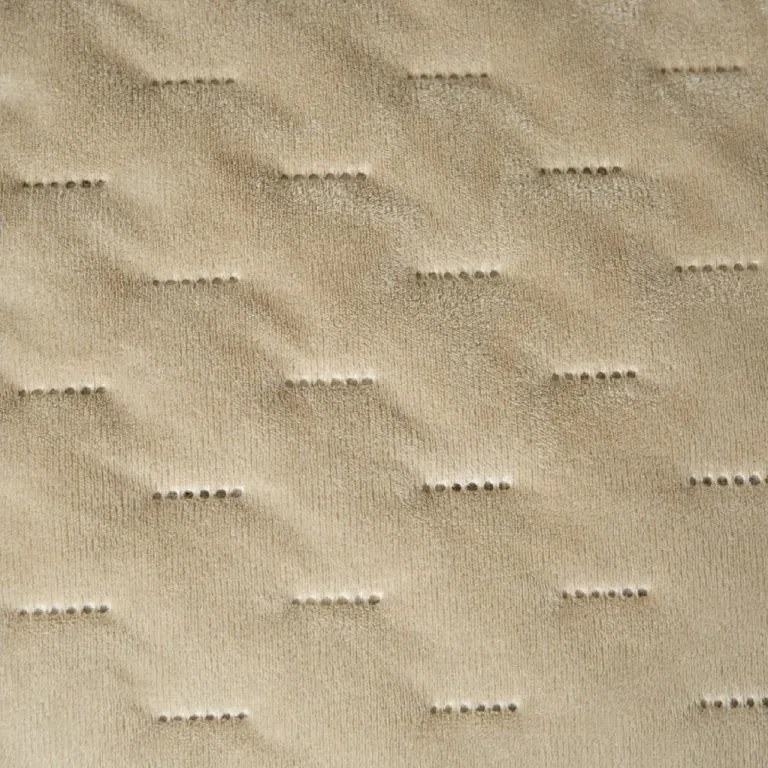 Bársony ágytakaró ASTRALIA, bézs színű Méret: 170 x 210 cm
