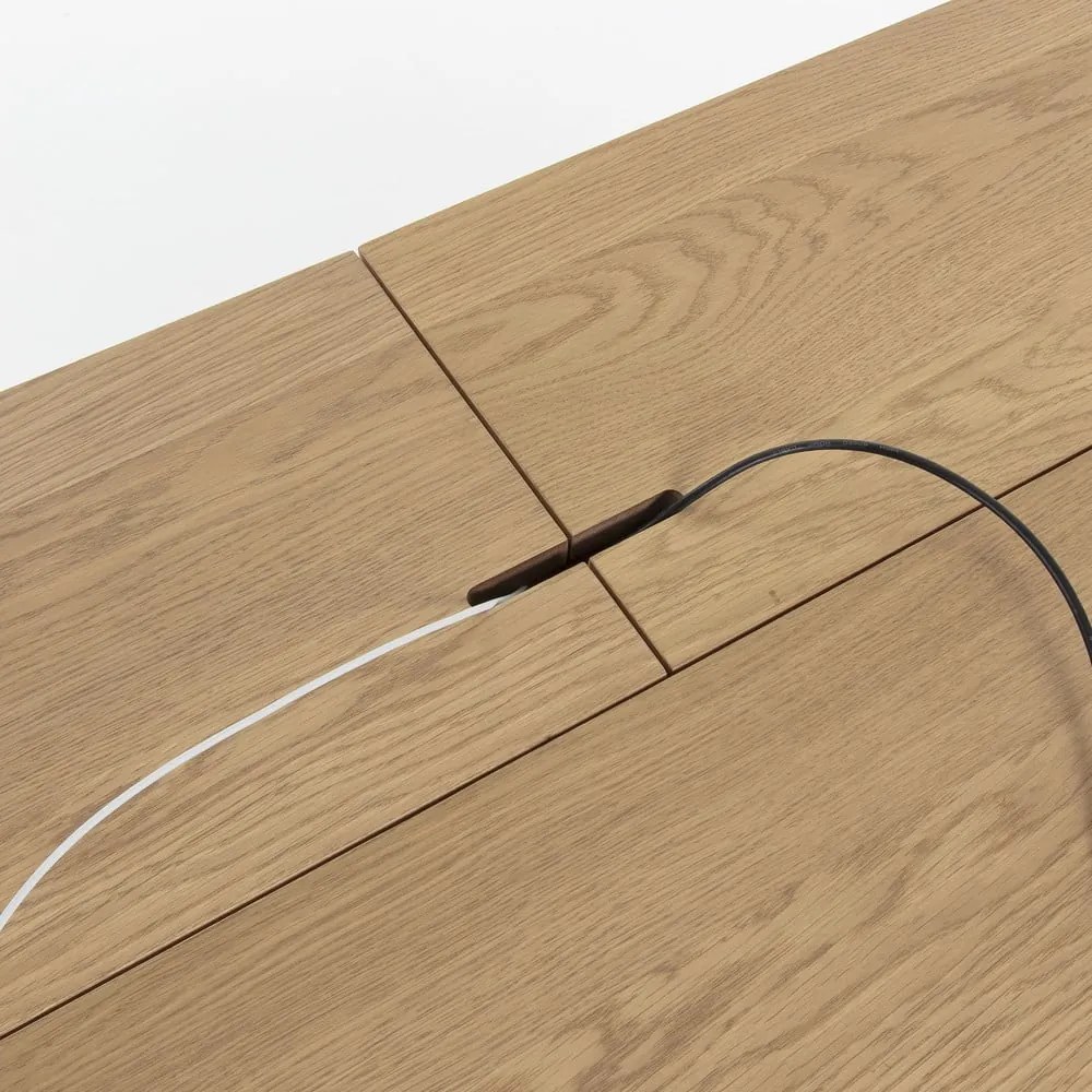 Jakes Natural íróasztal, 120 x 65 cm - Kave Home