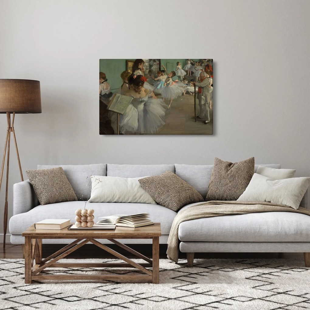 Kép - Edgar Degas, The Dance Class, reprodukciók (90x60 cm)