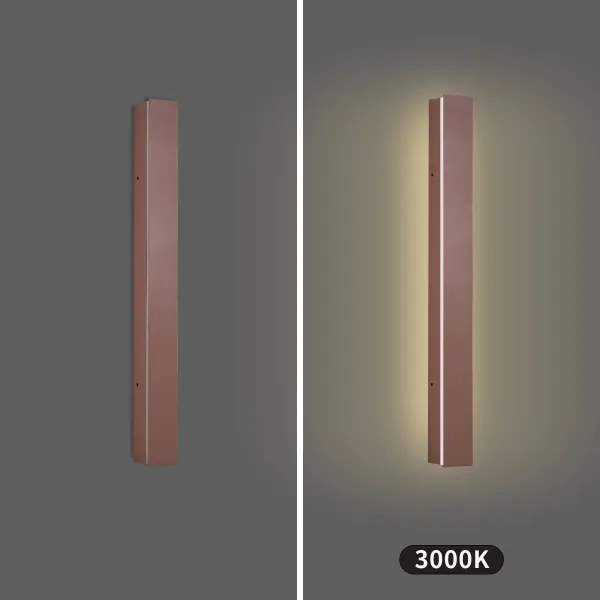 BRILAGI -LED kültéri fali lámpa LINEAR LED/12W/230V 3000K IP65 50 cm barna CRI 90