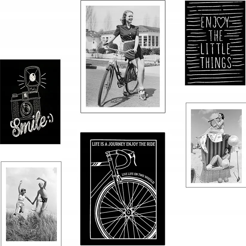 Komplett Galéria 6db Poszter Keret Nélkül Kpba 292