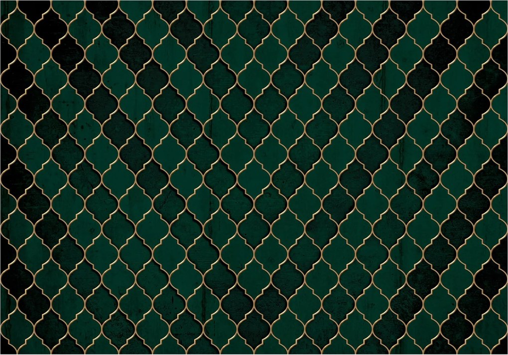 Fotótapéta Absztrakt Geometriai vonalak Színes Art Deco 200x140 +ragasztó