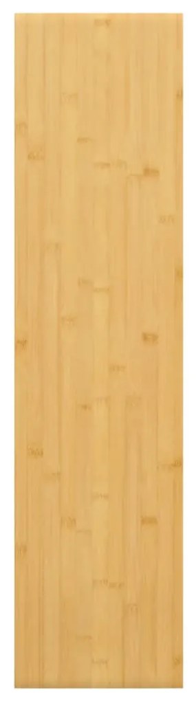 bambusz fali polc 80x20x2,5 cm