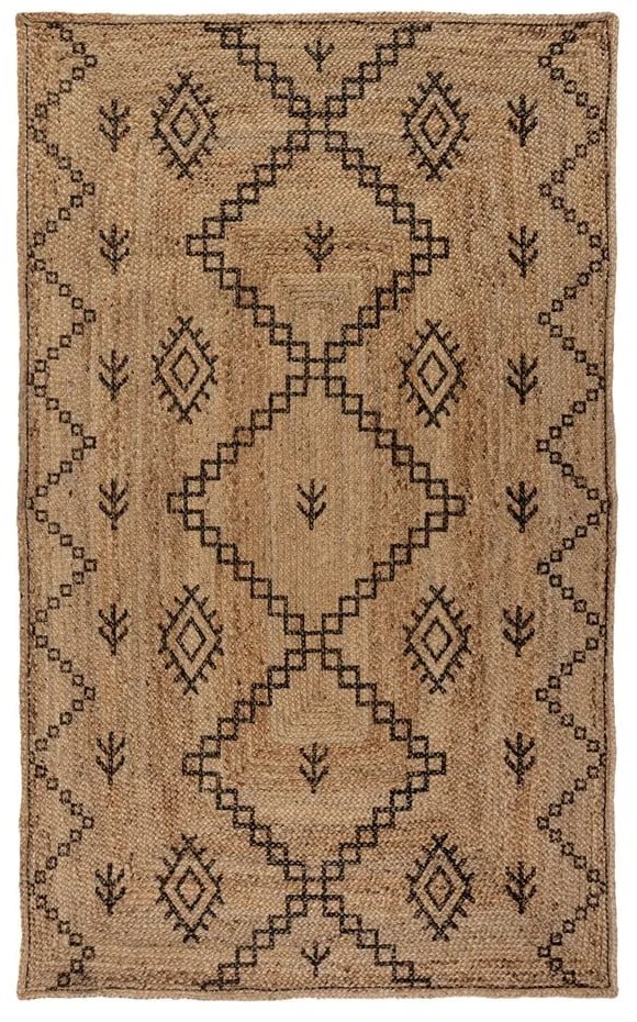 Natúr színű juta szőnyeg 120x170 cm Rowen – Flair Rugs