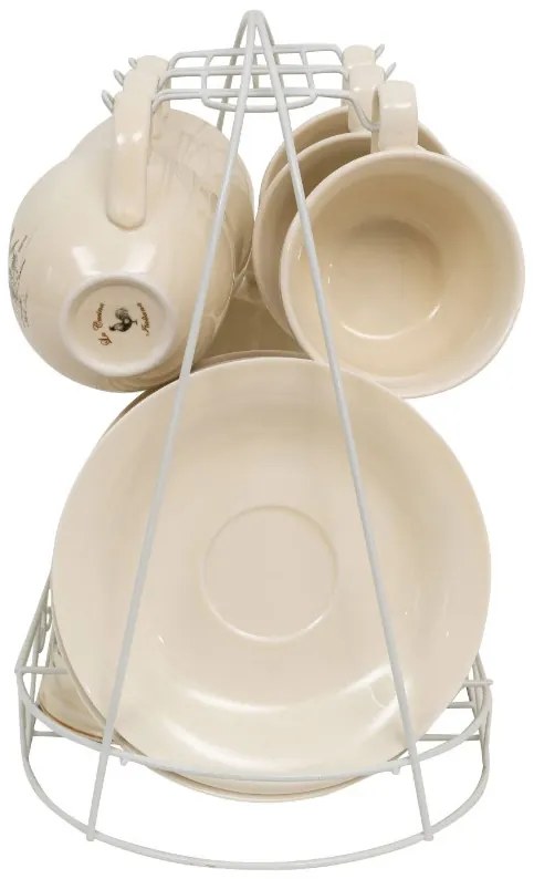 Vintage reggeliző szett